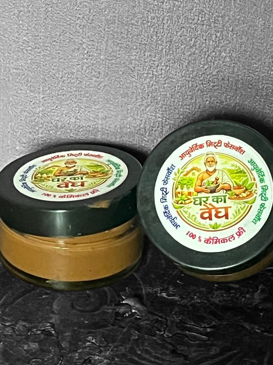 Pure Ayurvedic Mitti Facewash &amp; Herbal Paste